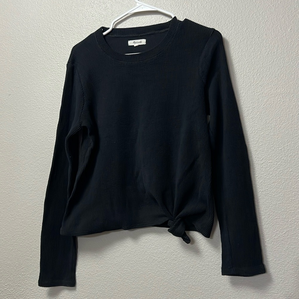 Madewell Elwood Knot Front Top - Picture 5 of 16